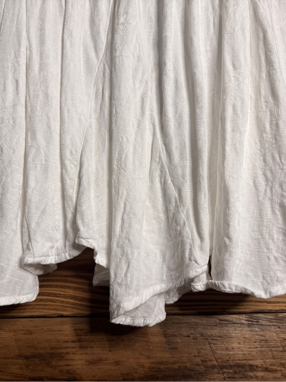 Free People White Crochet Lace Dress | Size Medium - Picture 2 of 12